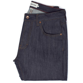 The Slim Jean in Shuttle Loomed Italian Selvage Denim - featured image