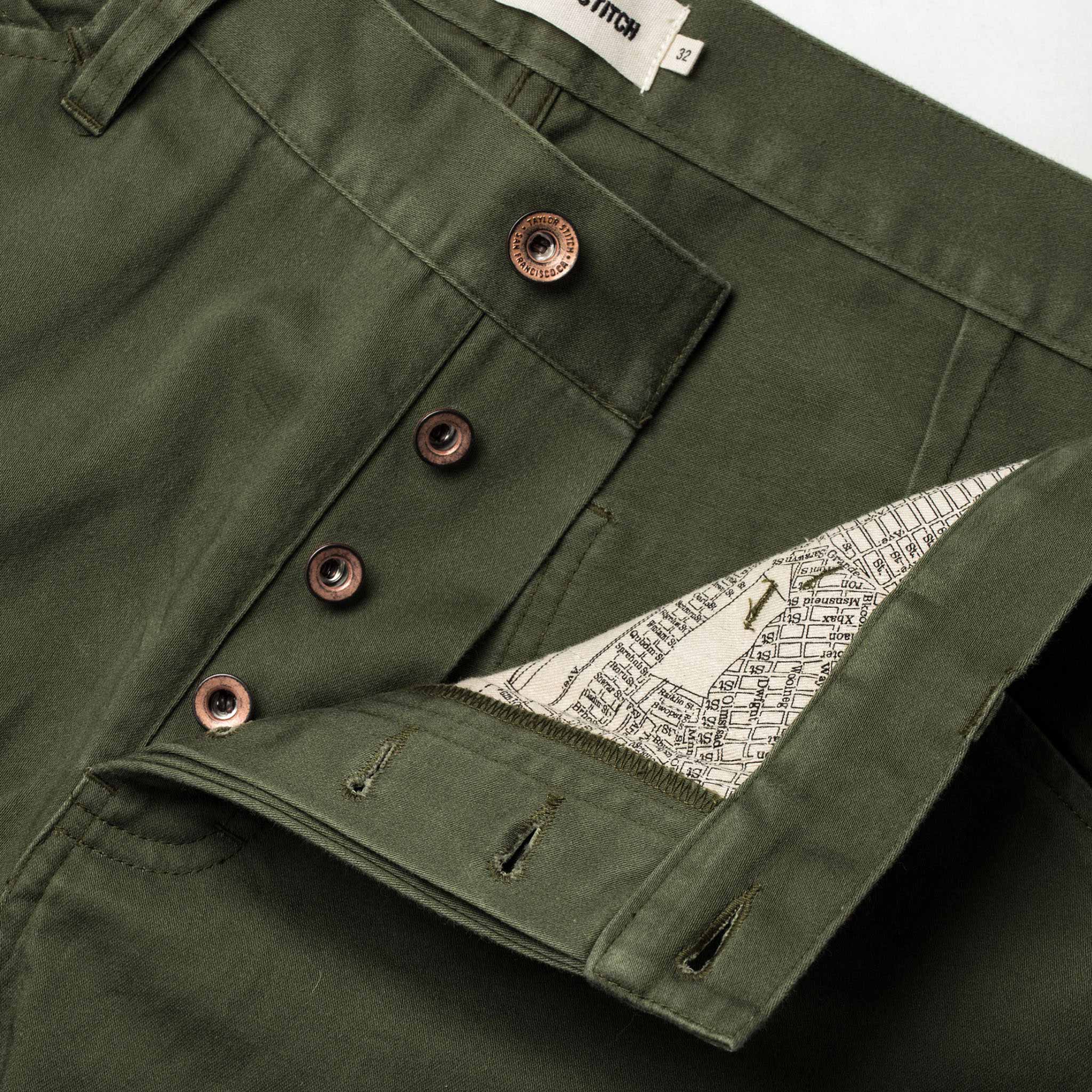 material shot, Bottoms by Taylor Stitch
