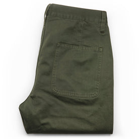 The Camp Pant in Olive Reverse Sateen: Alternate Image 9