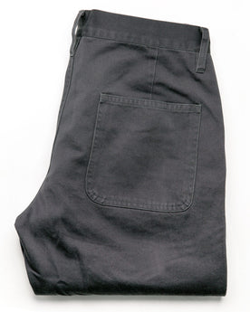The Camp Pant in Charcoal Reverse Sateen: Alternate Image 9, Bottoms by Taylor Stitch