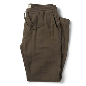 The Apres Pant in Walnut Double Cloth - featured image