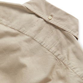 material shot of the back yoke of The Jack in Natural Oxford