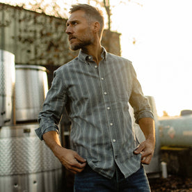 The Jack in Sky Blue Chambray Stripe - featured image