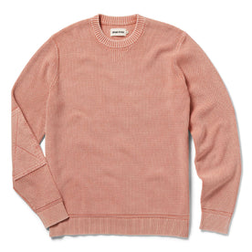 flatlay of The Moor Sweater in Dusty Rose