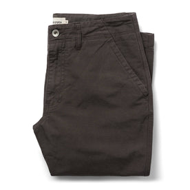 The Morse Pant in Dark Charcoal Slub - featured image