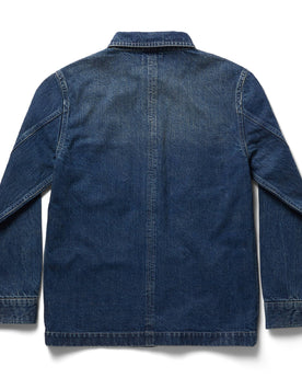 back flatlay of The Ojai Jacket in Sawyer Wash Selvage, Outerwear by Taylor Stitch