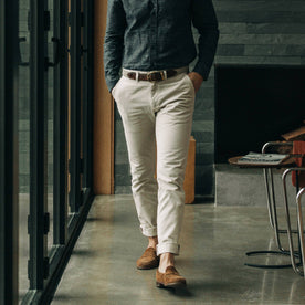 The Slim Foundation Pant in Organic Stone - featured image
