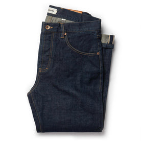 The Slim Jean in Rinsed Organic Selvage - featured image