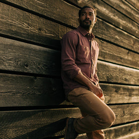 The Utility Shirt in Russet Heavy Bag - featured image