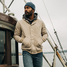 The Workhorse Hoodie in Sand Boss Duck - featured image