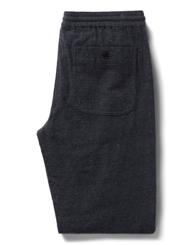 flatlay of The Apres Pant in Charcoal Donegal, from the back, Bottoms by Taylor Stitch