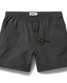 flatlay of The Apres Short in Granite Sixty Forty, Bottoms by Taylor Stitch