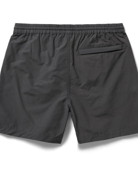 flatlay of The Apres Short in Granite Sixty Forty, from the back, Bottoms by Taylor Stitch