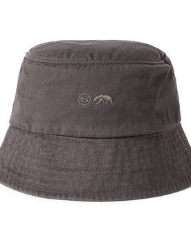 material shot of the front of The Bucket Hat in Washed Taupe Twill, Accessories by Taylor Stitch
