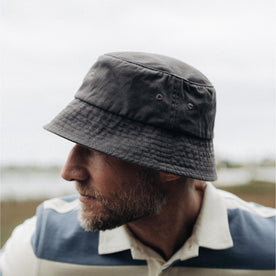 The Bucket Hat in Washed Taupe Twill - featured image