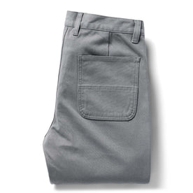 flatlay of The Camp Pant in Gravel Boss Duck, shown folded
