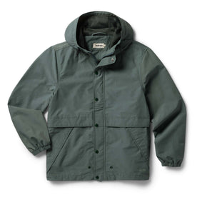 flatlay of The Chapman Jacket in Sea Green Sixty Forty
