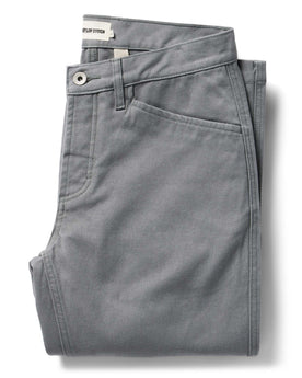 flatlay of The Camp Pant in Gravel Boss Duck, Bottoms by Taylor Stitch