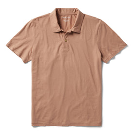 The Cotton Hemp Polo in Dried Acorn - featured image