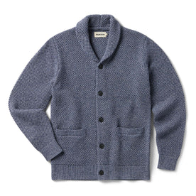 The Crawford Sweater in Blue Melange - featured image