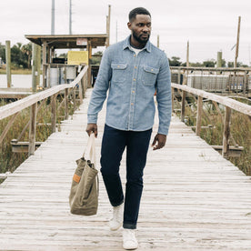 The Democratic Jean in Wallace Wash Organic Selvage - featured image