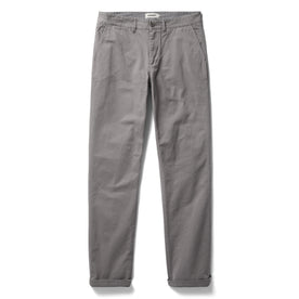 flatlay of The Democratic Foundation Pant in Organic Steeple Grey, shown in full