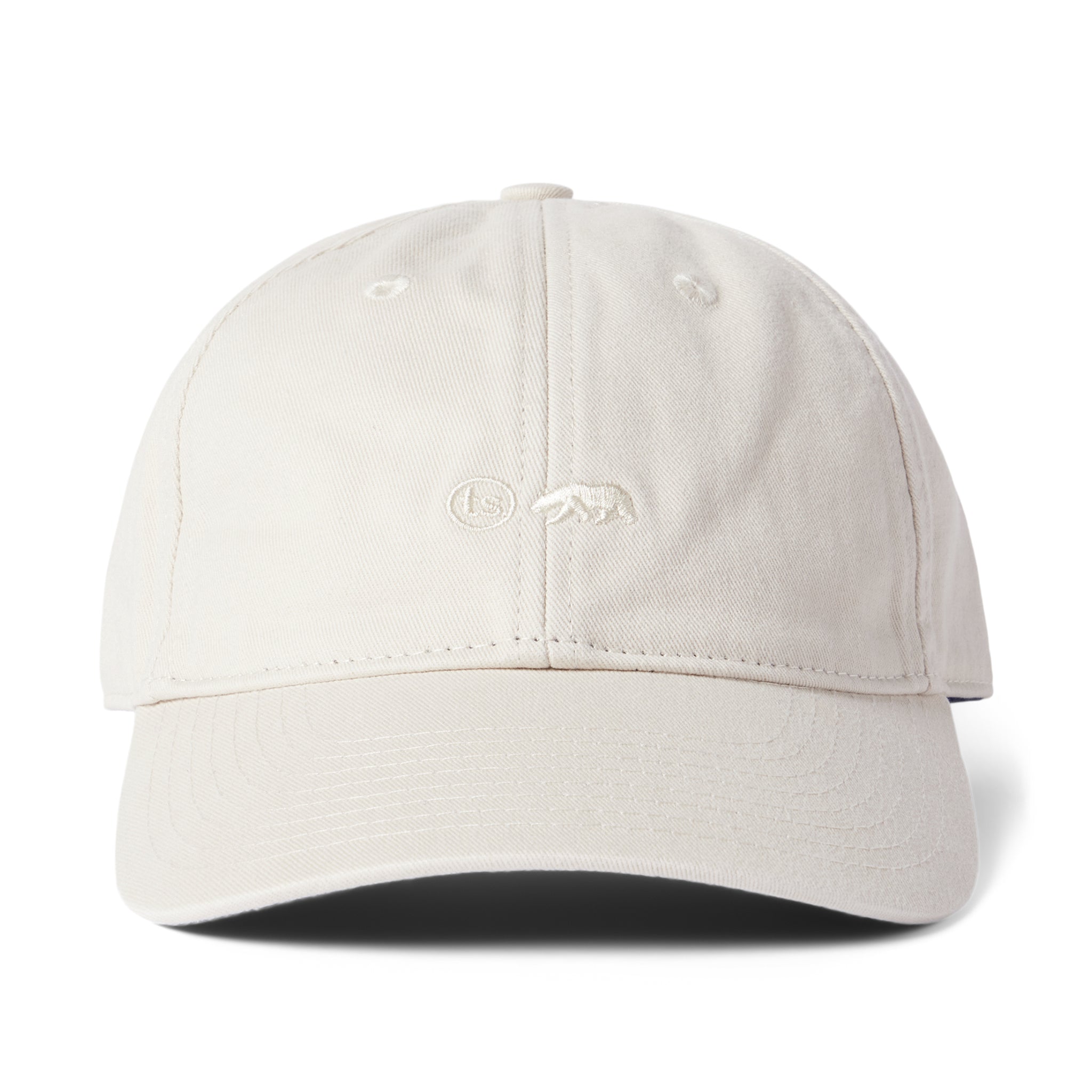 front image of The Everyday Cap in Washed Stone Twill, Accessories by Taylor Stitch