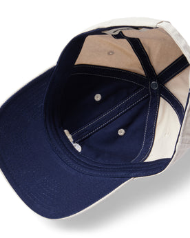 material shot of the inside of The Everyday Cap in Washed Stone Twill, Accessories by Taylor Stitch