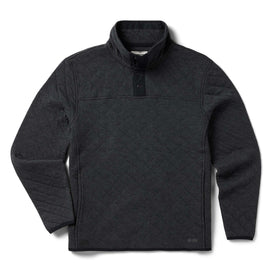 flatlay of The Fall Line Pullover in Coal Heather