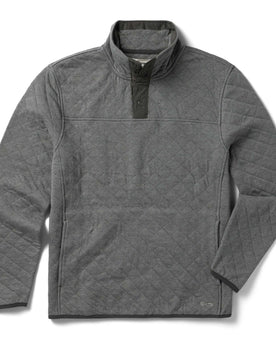 flatlay of The Fall Line Pullover in Cypress Heather, Knits by Taylor Stitch