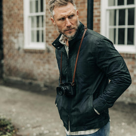 The Flint Jacket in Blackwatch EverWax - featured image