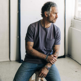 The Heavy Bag Tee in Smoke - featured image