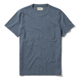 flatlay of The Heavy Bag Tee in Storm