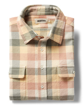 The Ledge Shirt in Dawn Check: Featured Image, Wovens by Taylor Stitch