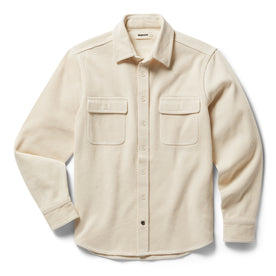 full flatlay of The Ledge Shirt in Natural Twill