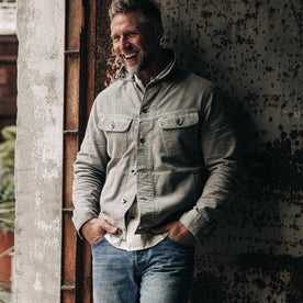 The Long Haul Jacket in Steeple Grey Cord - featured image