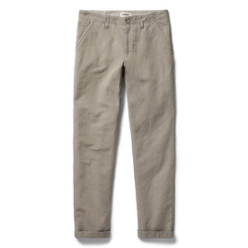 flatlay of The Morse Pant in Oyster Slub