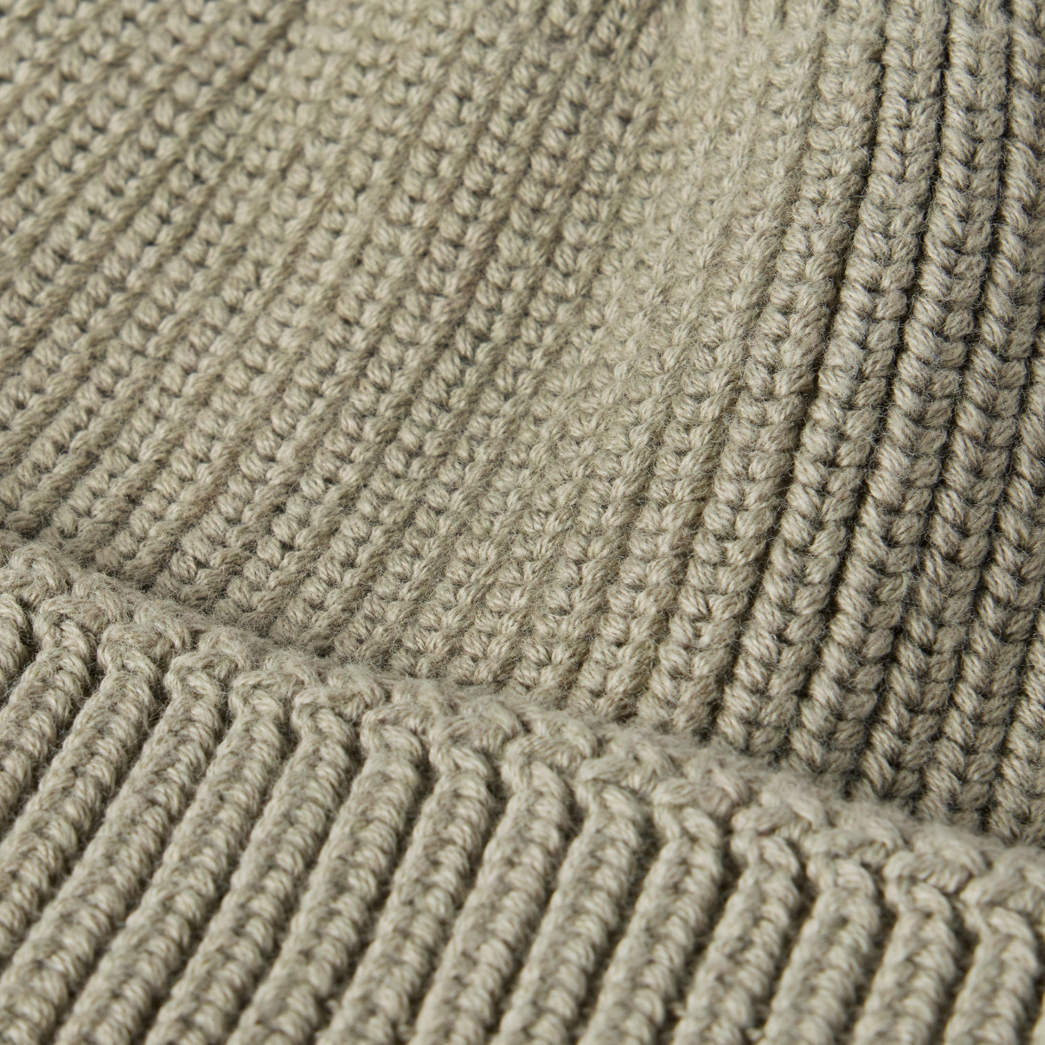 material shot of The Rib Beanie in Sagebrush, Accessories by Taylor Stitch