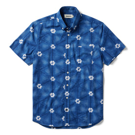 The Short Sleeve Jack in Deep Navy Floral - featured image