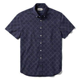 The Short Sleeve Jack in Navy Diamond - featured image