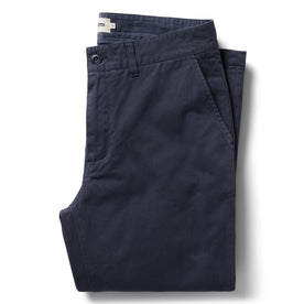 The Slim Foundation Pant in Organic Marine - featured image