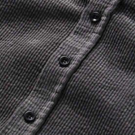 The Utility Shirt in Dark Charcoal Crepe Cord: Alternate Image 7