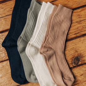 The Waffle Sock in Sagebrush - featured image
