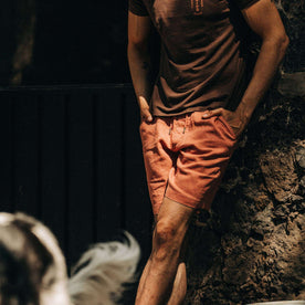 The Apres Short in Rust Hemp - featured image