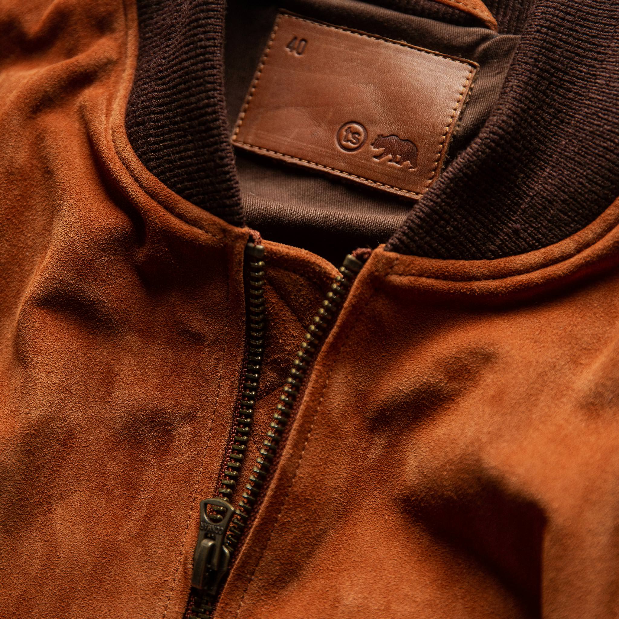 material shot of chest, Outerwear by Taylor Stitch