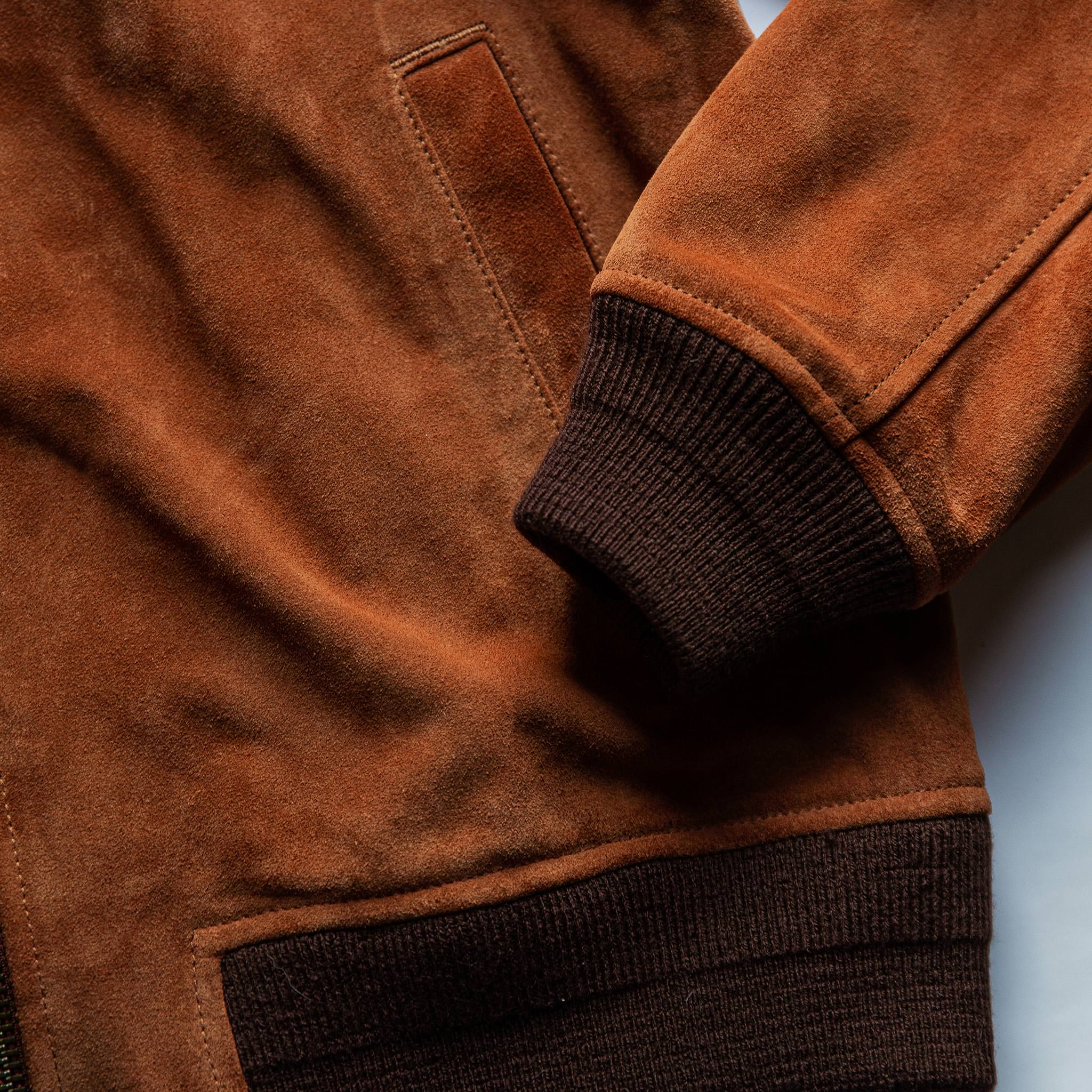 material shot of sleeve, Outerwear by Taylor Stitch