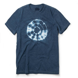 The Botanical Dye Tee in Indigo - featured image