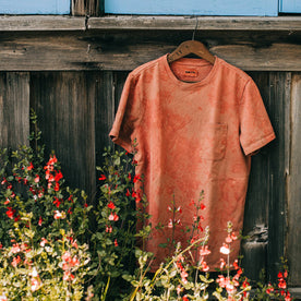 The Botanical Dye Tee in Rust - featured image
