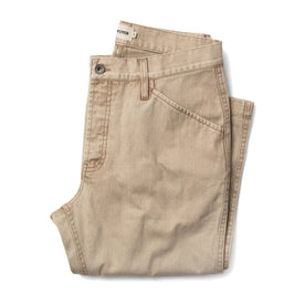 The Camp Pant in Khaki Herringbone - featured image