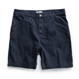 The Camp Short in Navy Herringbone - featured image